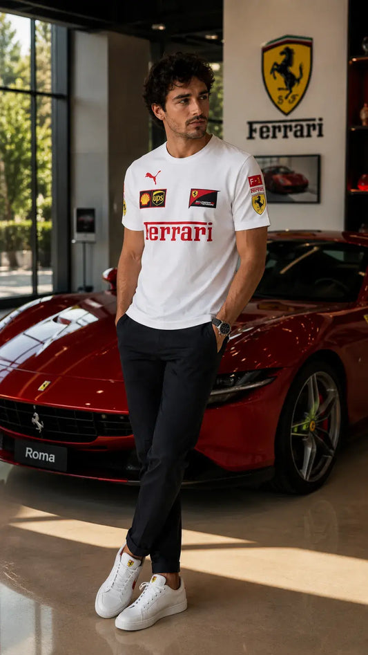 Scuderia Heritage Tee – White Edition
