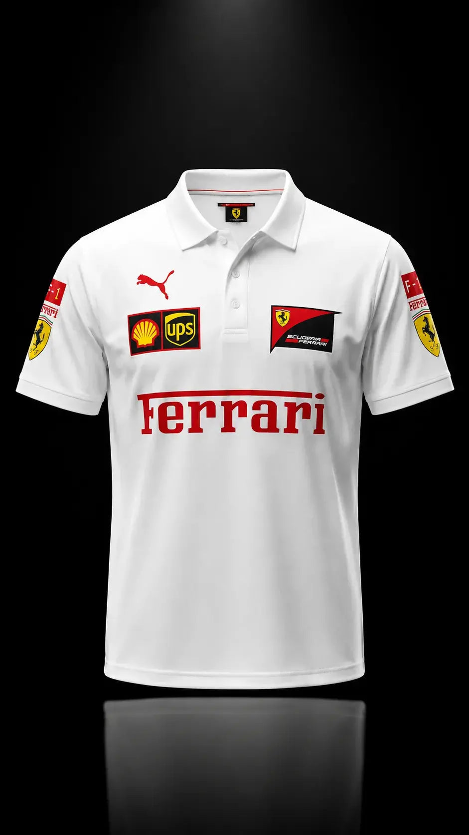Scuderia Heritage Polo – White Edition