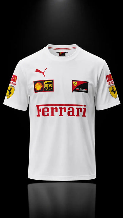 Scuderia Heritage Tee – White Edition