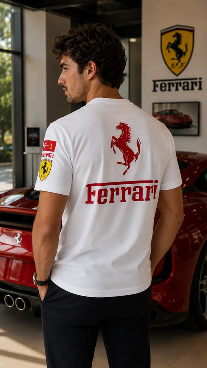 Scuderia Heritage Tee – White Edition