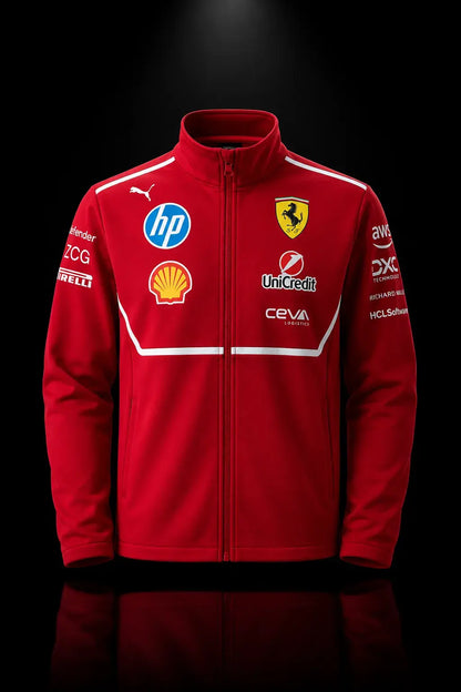 Scuderia Heritage Racing Jacket – Rosso Edition