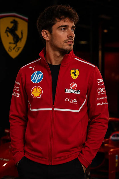 Scuderia Heritage Racing Jacket – Rosso Edition