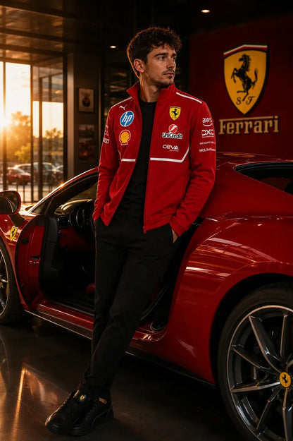 Scuderia Heritage Racing Jacket – Rosso Edition