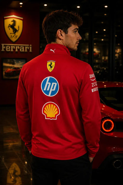 Scuderia Heritage Racing Jacket – Rosso Edition