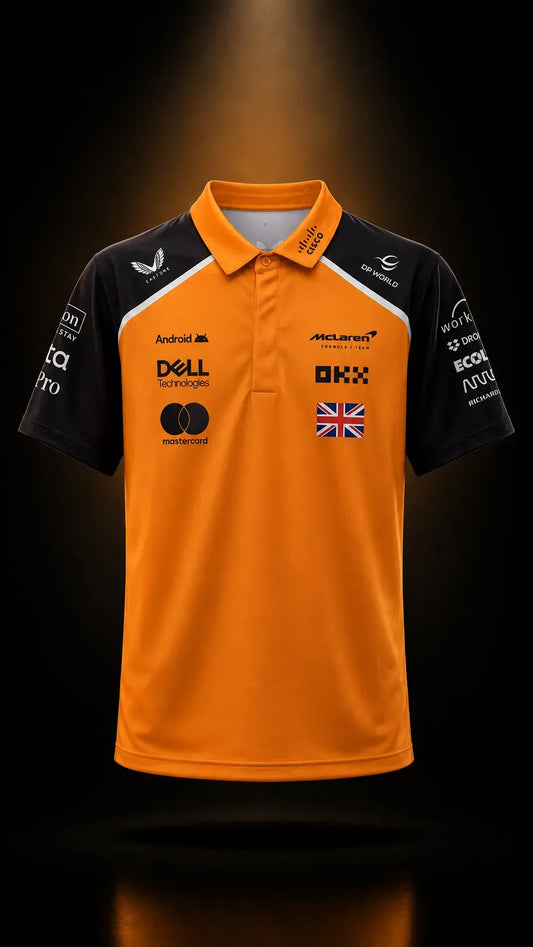 2026 Team Set Up T-Shirt Papaya Polo 4