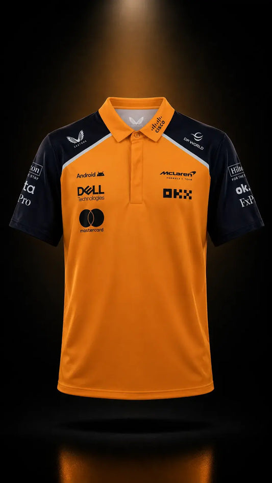 2026 Team Set Up T-Shirt Papaya Polo 2