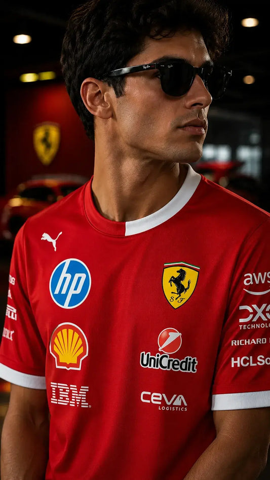 Scuderia Velocity Tee – Rosso Corsa Edition