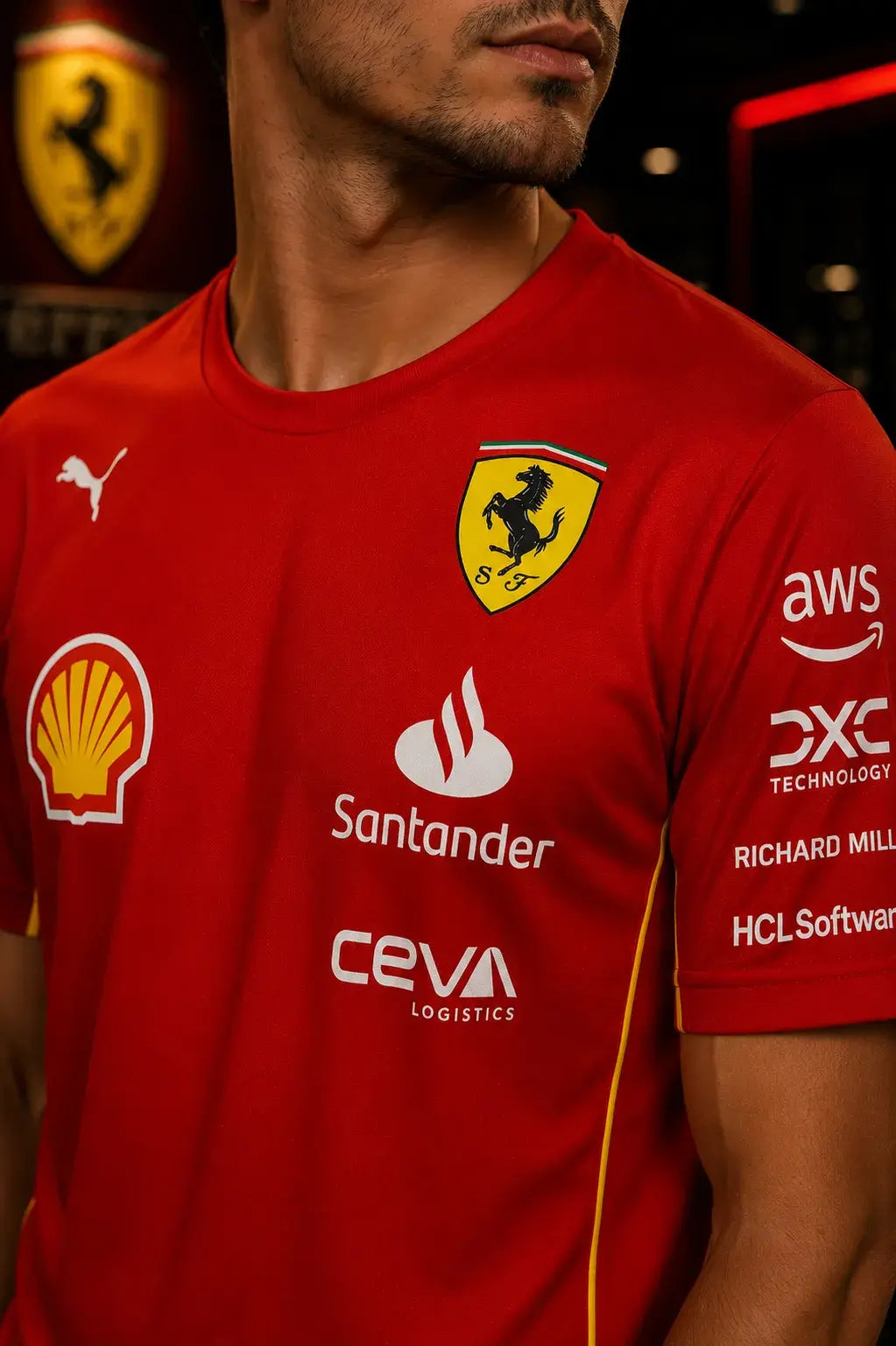 Scuderia Rosso Team Tee – Heritage Edition 2024