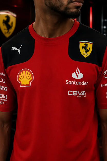 Scuderia Rosso Corsa Polo – Performance Collection