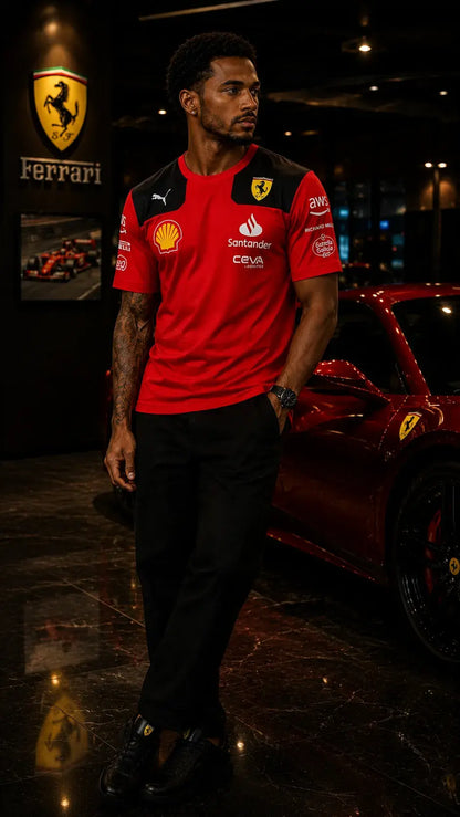 Scuderia Rosso Corsa Polo – Performance Collection