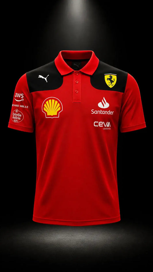 Scuderia Heritage Polo – Rosso Corsa Edition