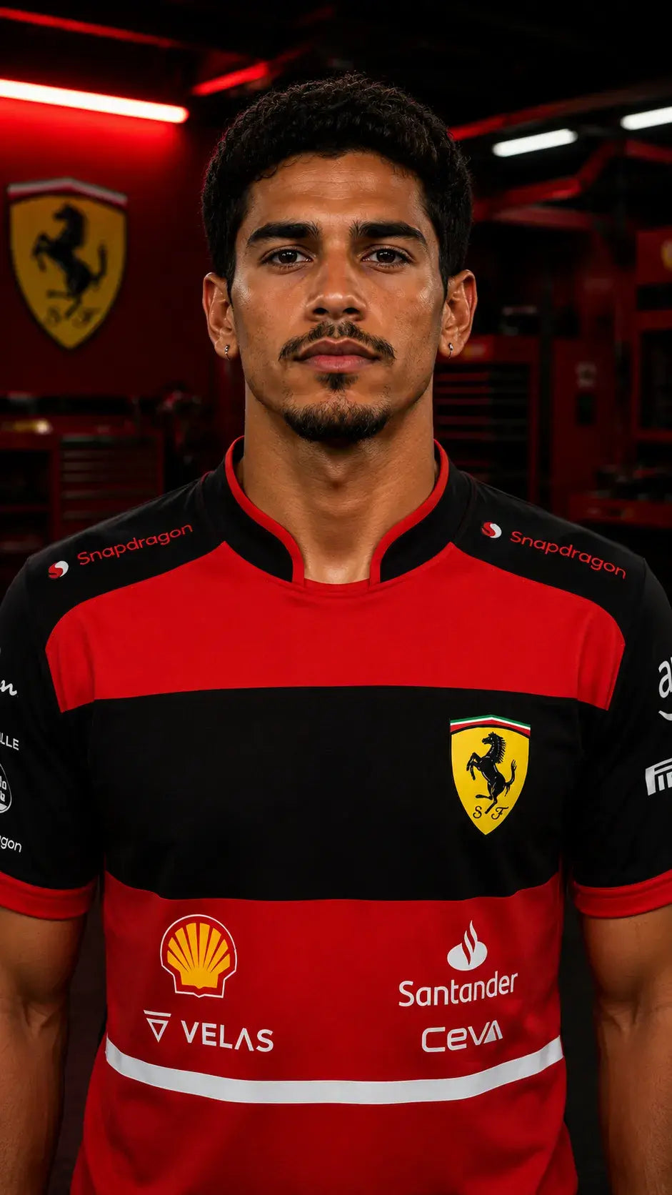 Scuderia Rosso Nero Tee – Paddock Edition