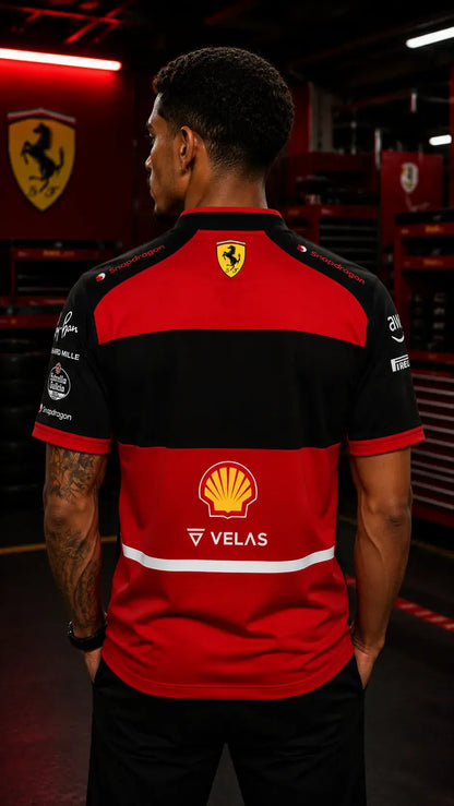 Scuderia Rosso Nero Tee – Paddock Edition