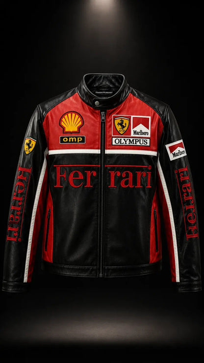Scuderia Heritage Jacket - Rosso Nero