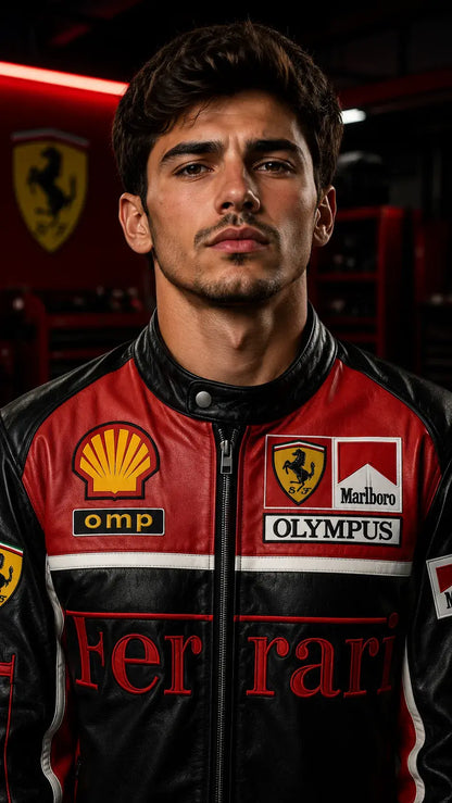 Scuderia Heritage Jacket - Rosso Nero