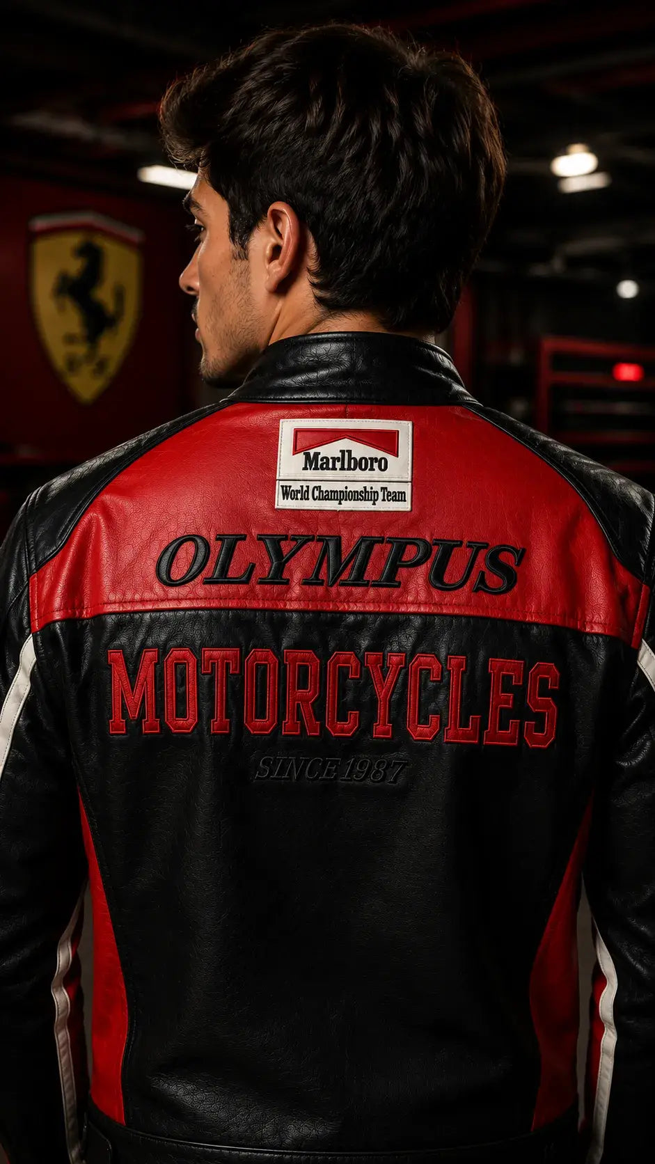 Scuderia Heritage Jacket - Rosso Nero