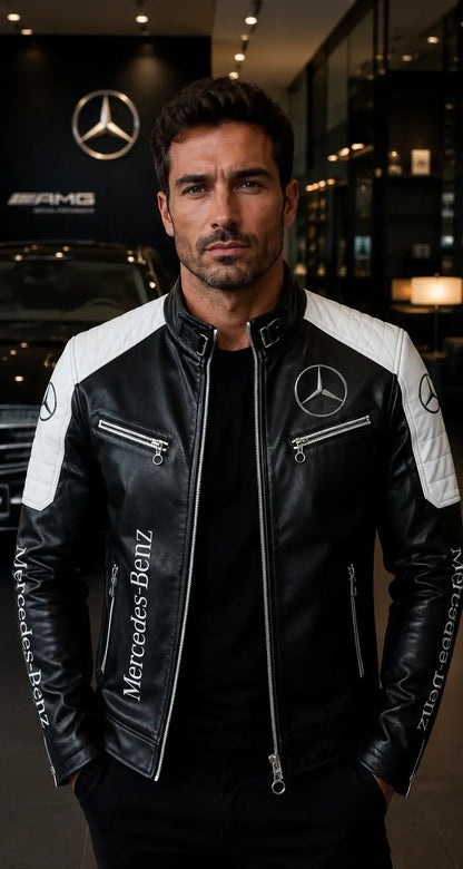 AMG Executive Leather Jacket
