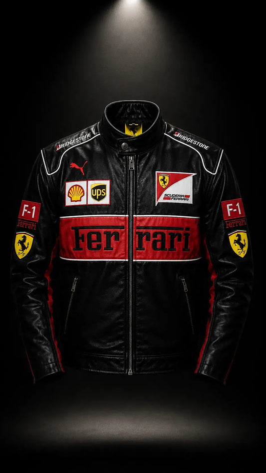 Scuderia Heritage Leather Jacket