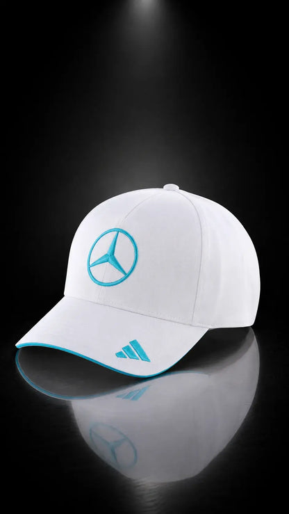 Mercedes-AMG Petronas F1 Team 2026 Cap - White / Cyan