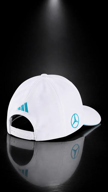 Mercedes-AMG Petronas F1 Team 2026 Cap - White / Cyan