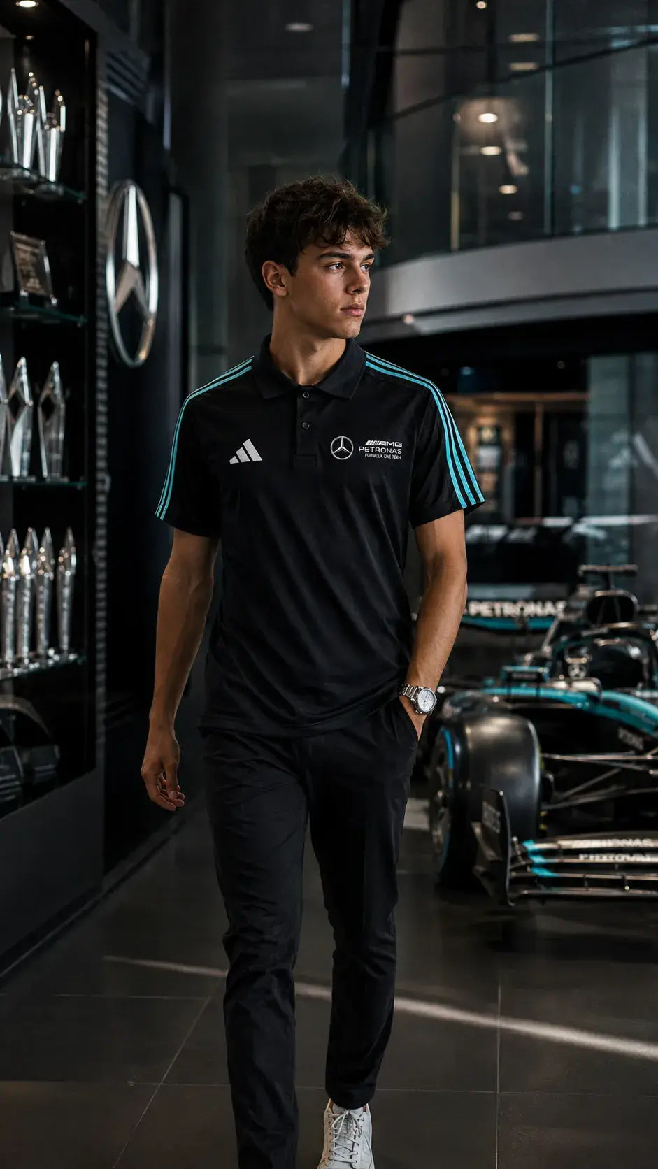 Mercedes-AMG Petronas F1 Team 2026 Polo Shirt