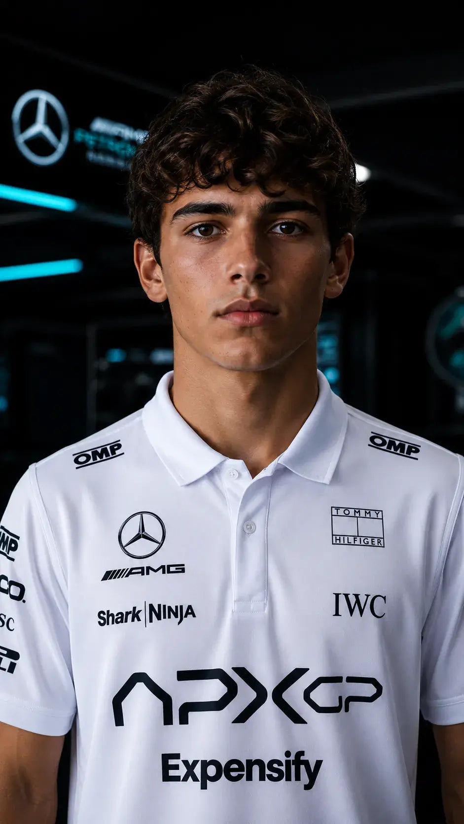 Mercedes-AMG Petronas F1 Team 2026 Team Polo Shirt