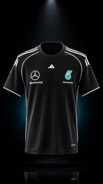 Mercedes-AMG Petronas F1 Team 2026 Team T-Shirt - Black