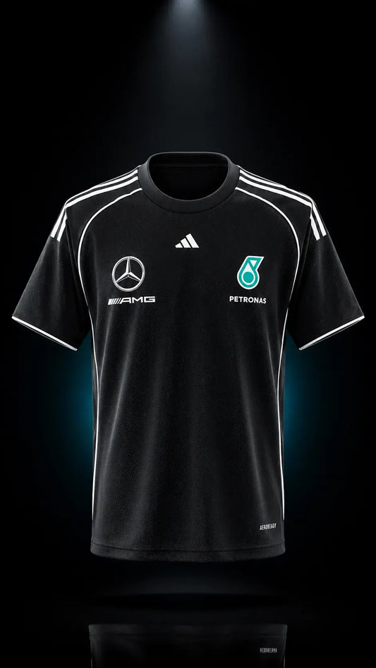 Mercedes-AMG Petronas F1 Team 2026 Team T-Shirt - Black
