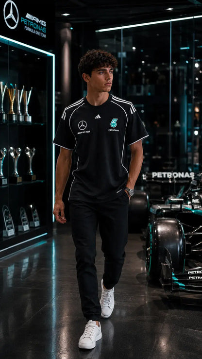 Mercedes-AMG Petronas F1 Team 2026 Team T-Shirt - Black