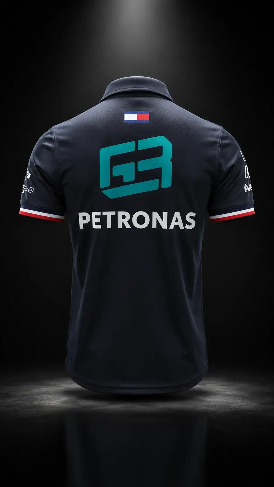 Mercedes-AMG Petronas F1 Team 2026 Team Polo Shirt - Navy