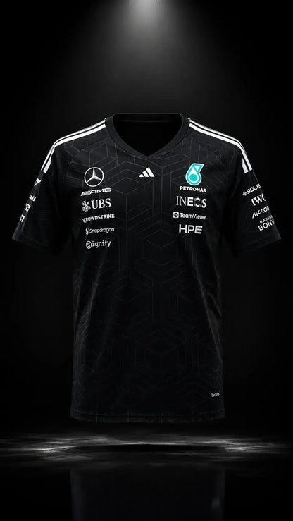 Mercedes-AMG Petronas F1 Team 2026 Team T-Shirt - Black