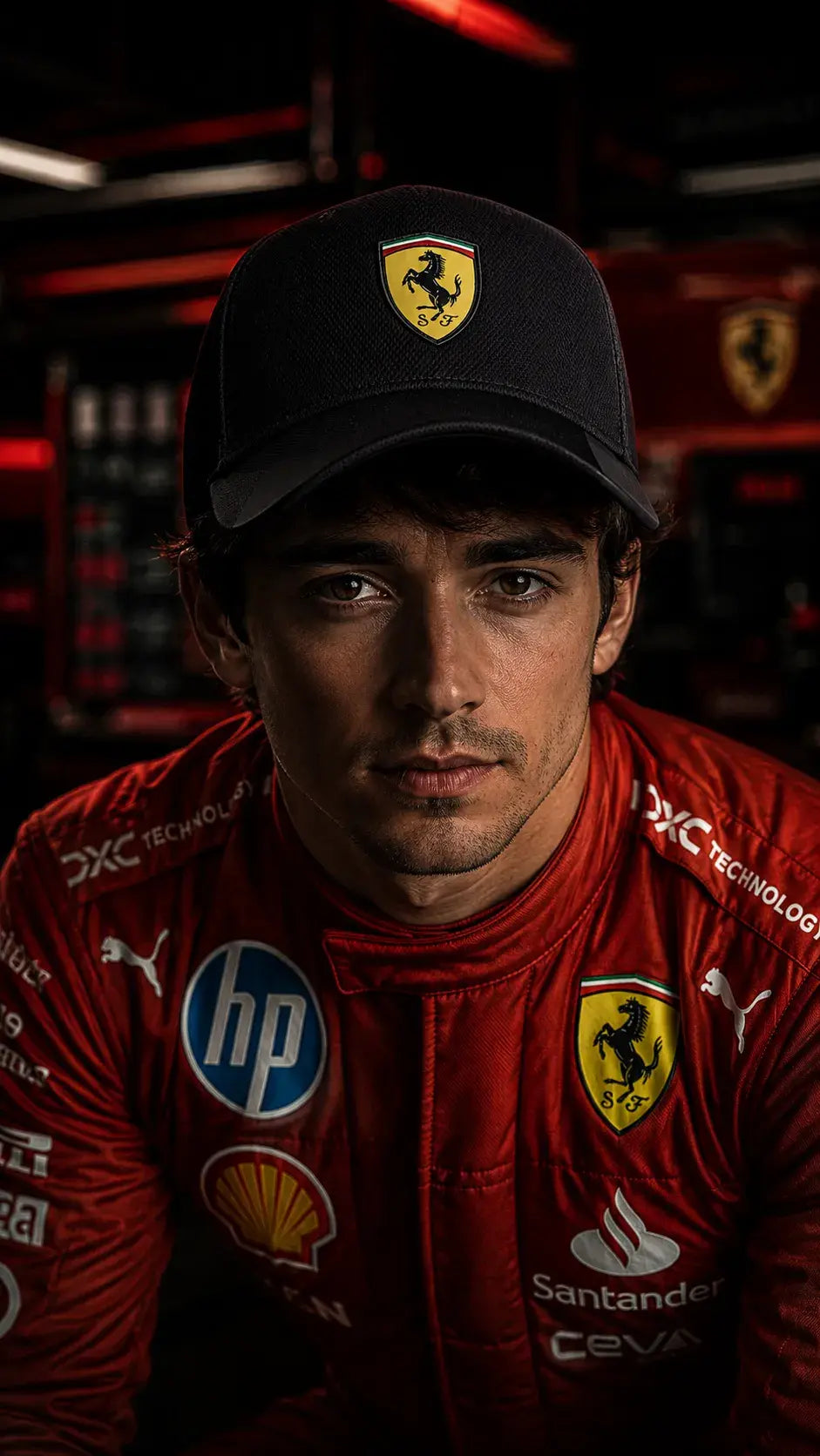 Scuderia Ferrari 2026 Team Cap - Black