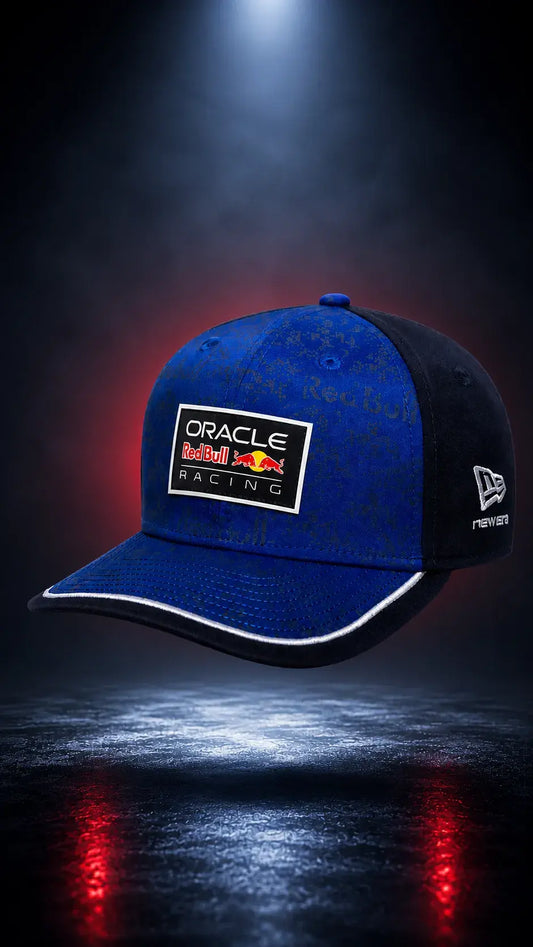 Oracle Red Bull Racing 2026 New Era 9FORTY Stretch Snap Cap - Black/Blue