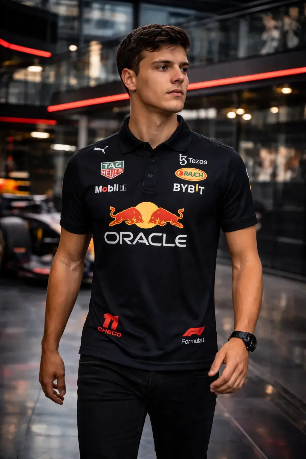 Oracle Red Bull Racing Sergio Perez #11 Team Polo Shirt