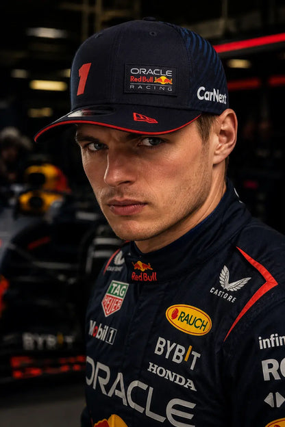 Oracle Red Bull Racing 2026 New Era 9FORTY Stretch Snap Cap - Max Verstappen #1 Edition