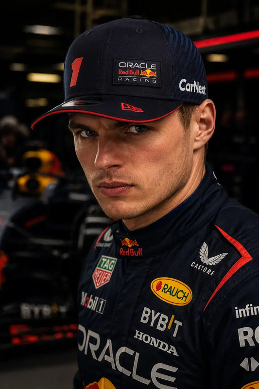 Oracle Red Bull Racing 2026 New Era 9FORTY Stretch Snap Cap - Max Verstappen #1 Edition
