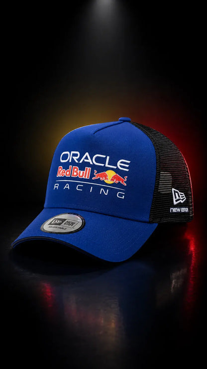 Oracle Red Bull Racing 2026 New Era Trucker Cap - Blue