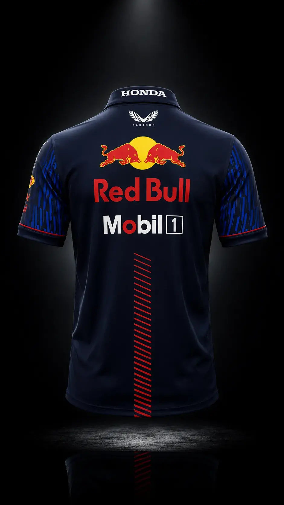 Oracle Red Bull Racing 2026 Team Zip Polo Shirt
