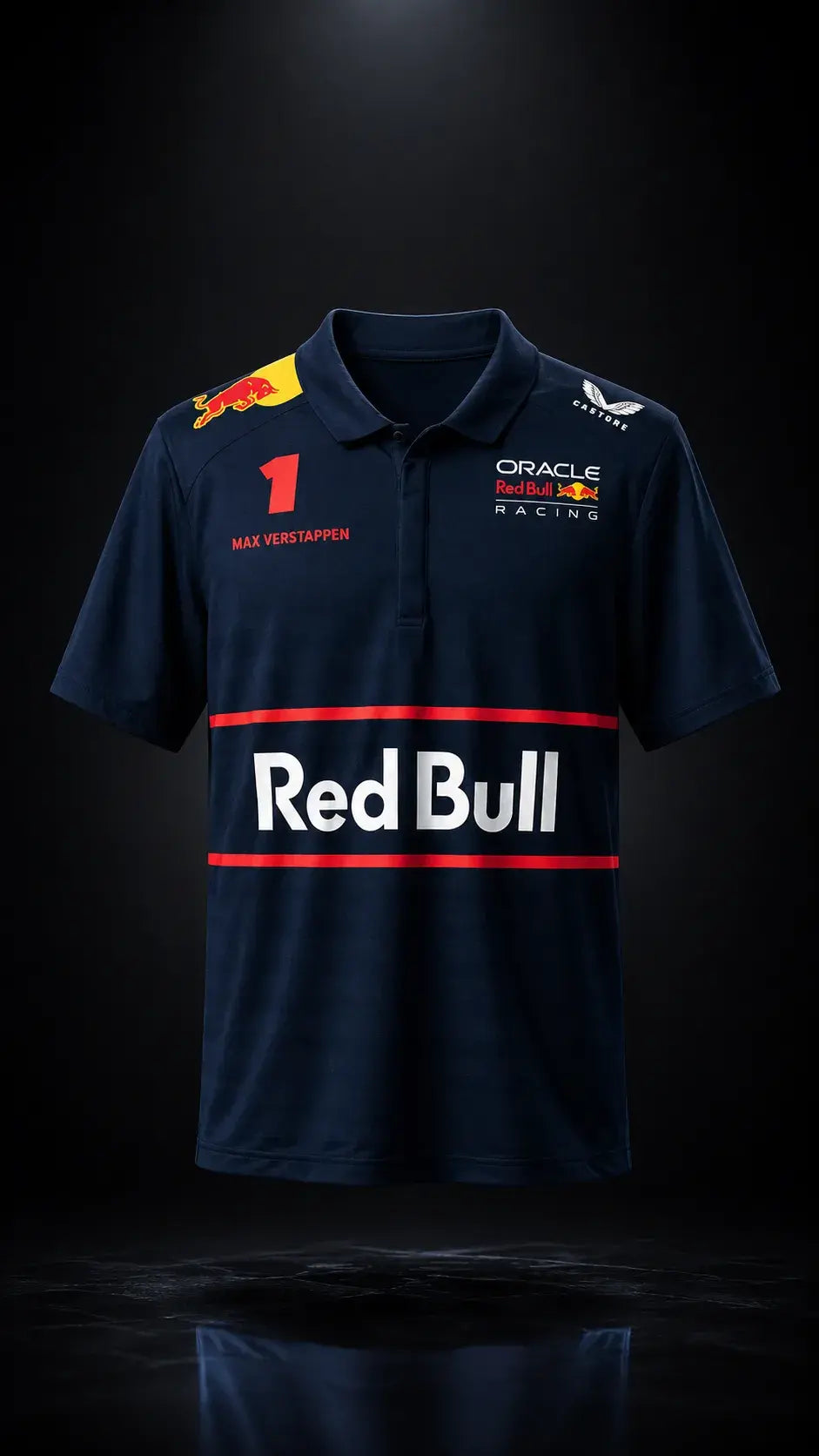 Oracle Red Bull Racing 2026 Max Verstappen Team Polo Shirt