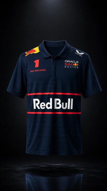 Oracle Red Bull Racing 2026 Max Verstappen Team Polo Shirt