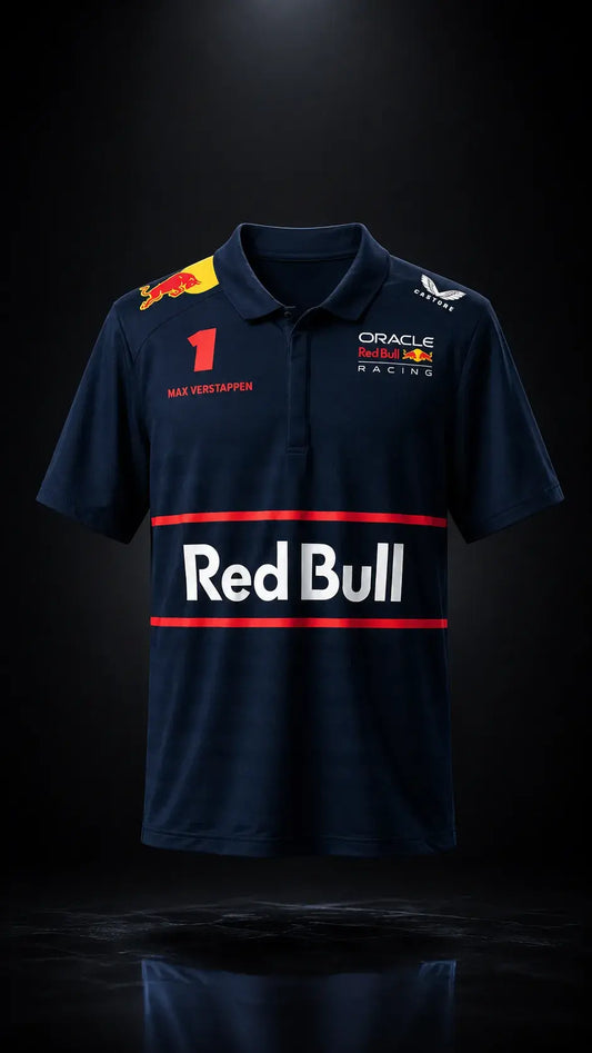 Oracle Red Bull Racing 2026 Max Verstappen Team Polo Shirt