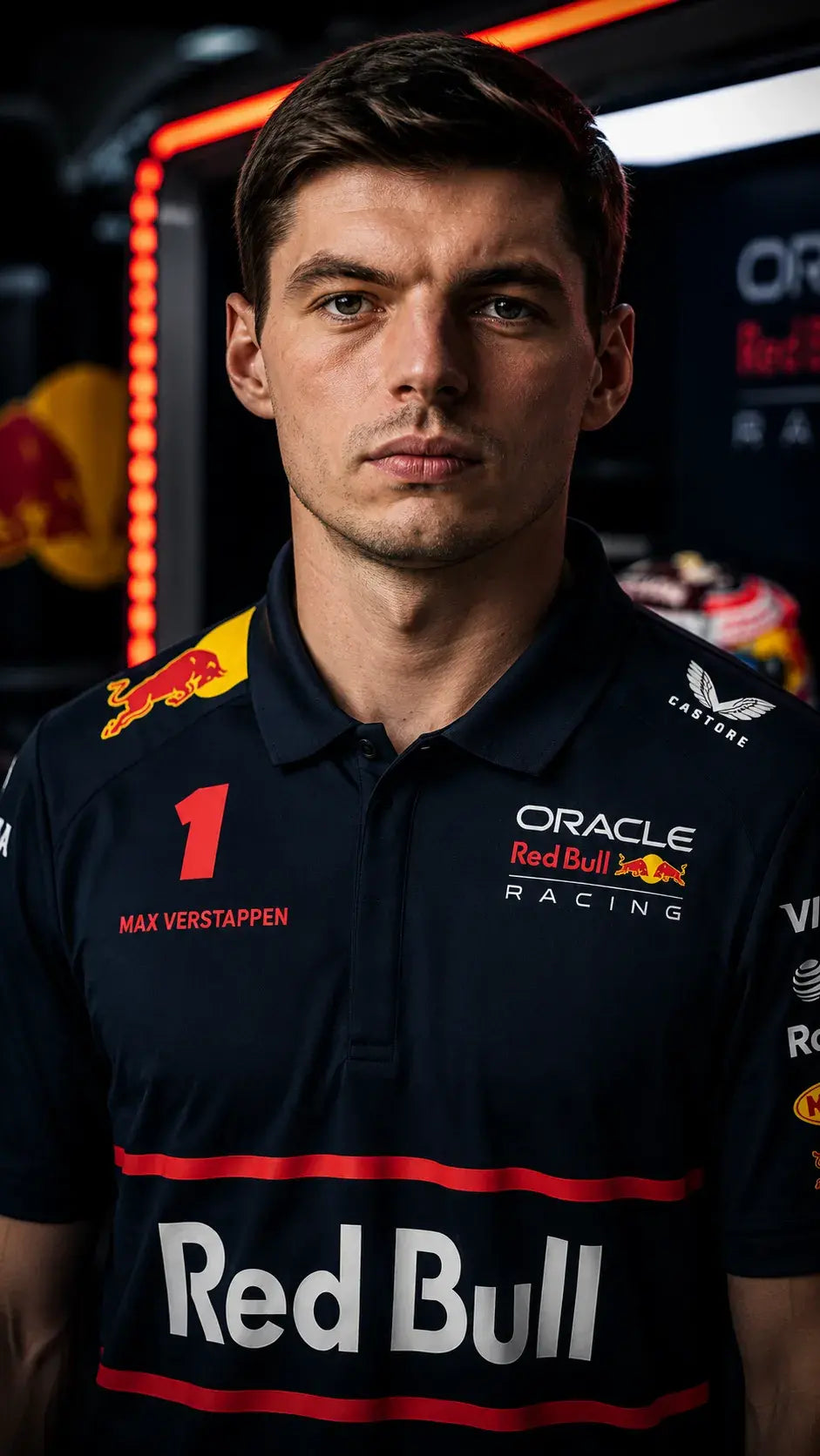 Oracle Red Bull Racing 2026 Max Verstappen Team Polo Shirt