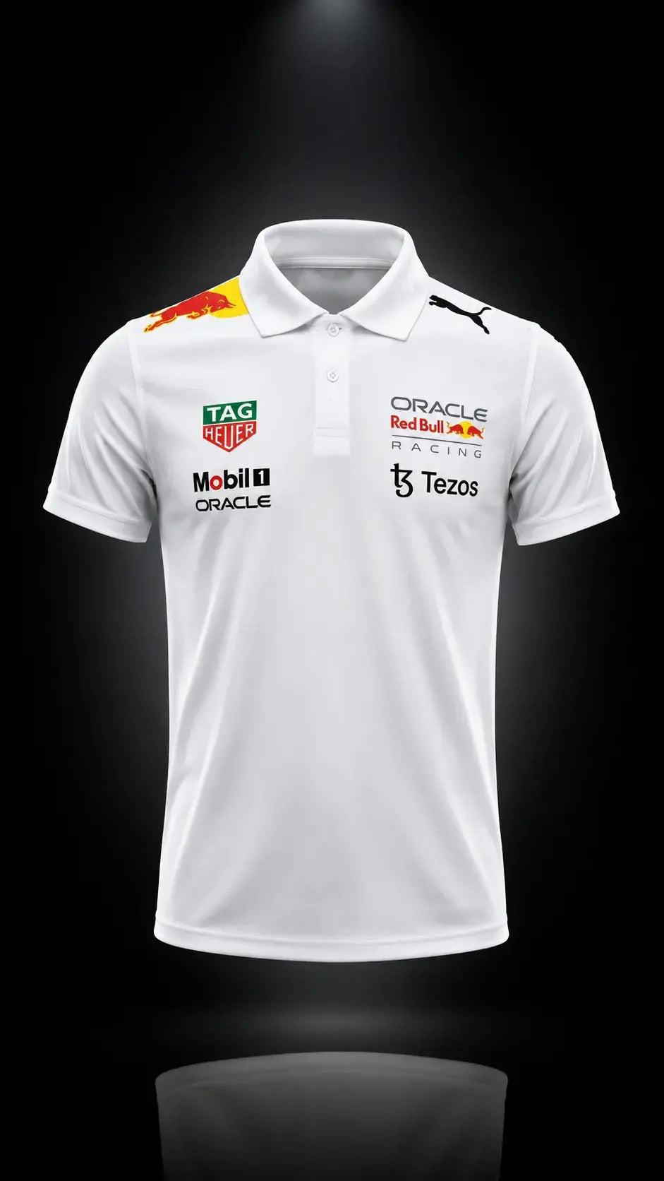 Oracle Red Bull Racing 2026 Team Polo Shirt - White