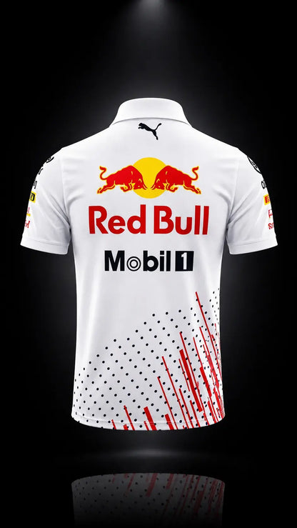Oracle Red Bull Racing 2026 Team Polo Shirt - White