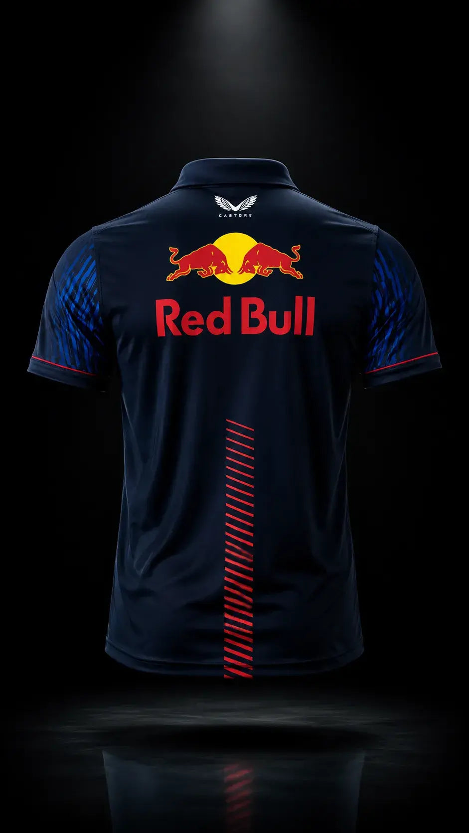 Oracle Red Bull Racing 2026 Max Verstappen #1 Team Zip Polo Shirt