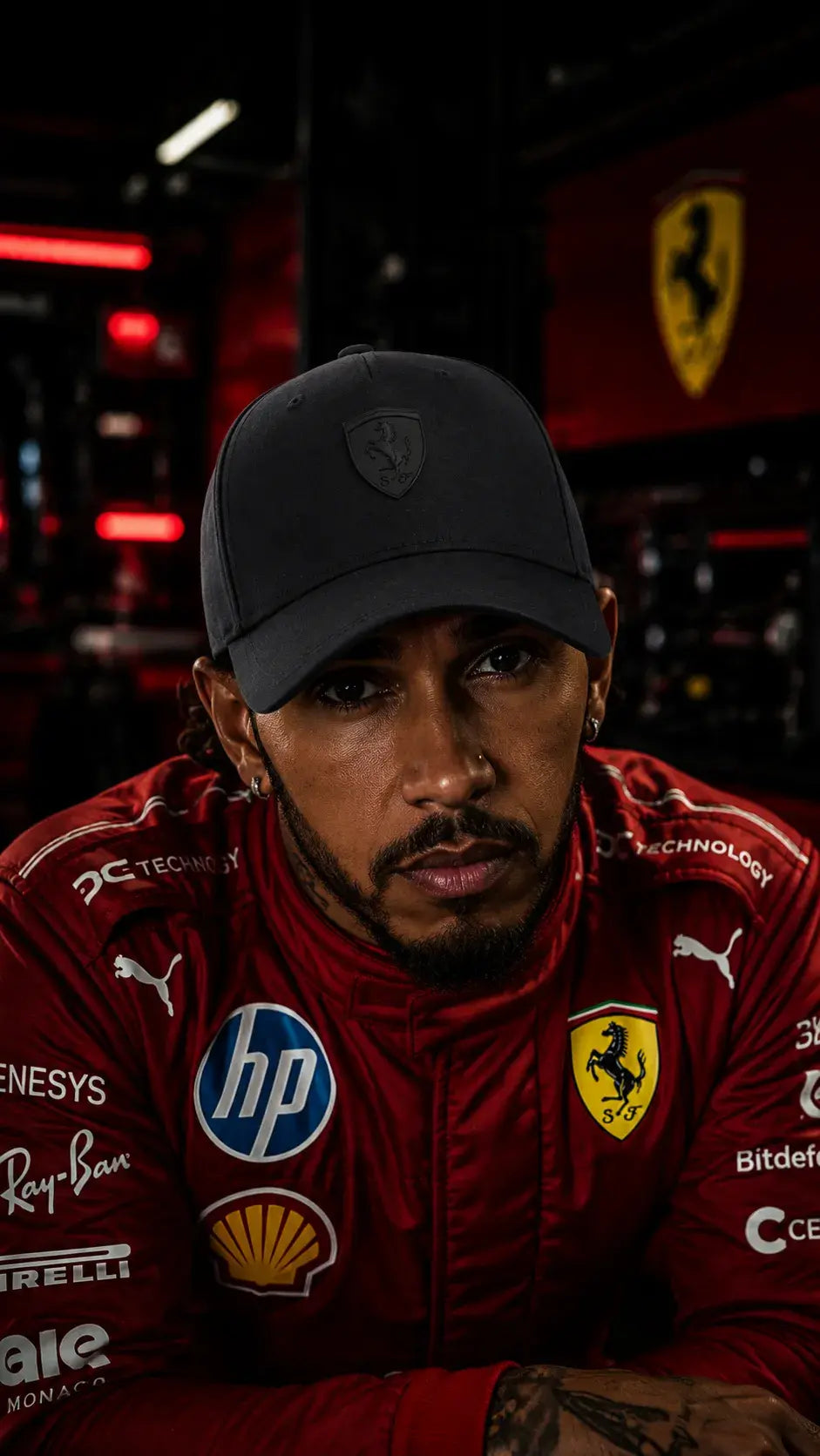 Scuderia Ferrari 2026 Team Cap - Black