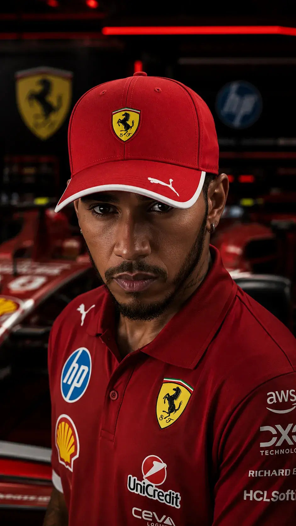 Scuderia Ferrari 2026 Team Cap - Red