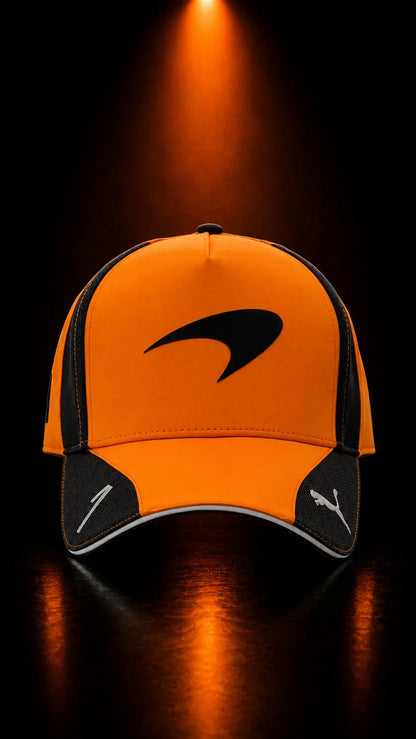 McLaren Formula 1 Team 2026 Puma Cap - Papaya / Black