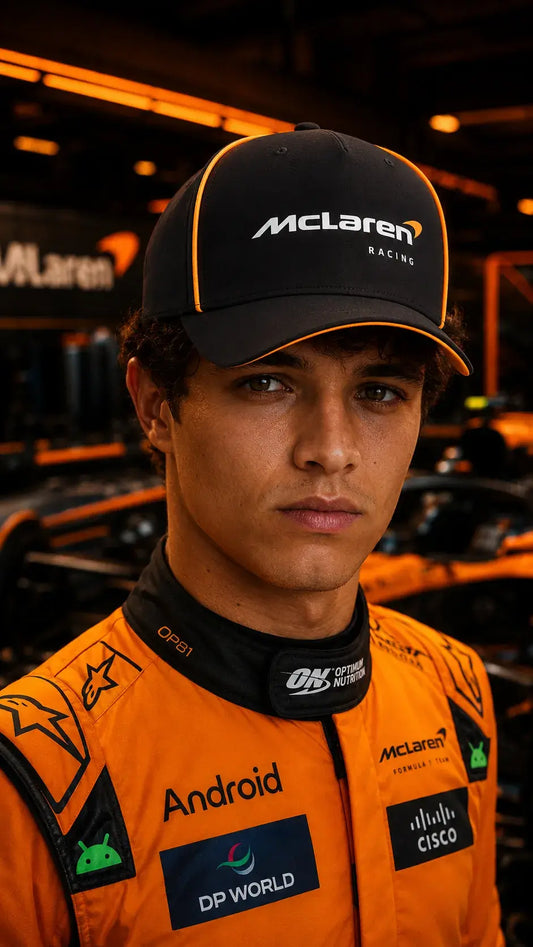 McLaren Racing 2026 Team Cap - Black / Orange