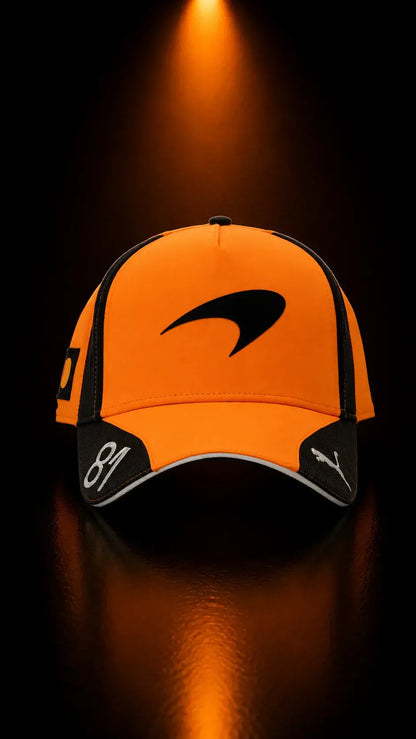 McLaren Formula 1 Team 2026 Puma Cap - Papaya #81 Oscar Piastri Edition